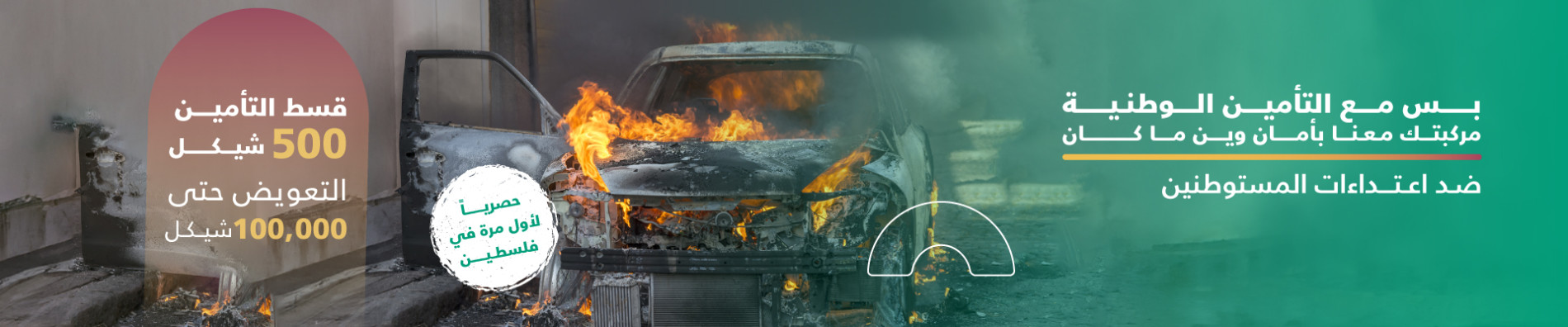 تأمين اعتداءات المستوطنين و الأعمال العسكرية