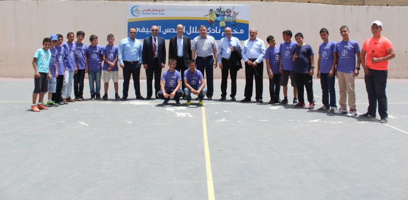 ضمن فعاليات نادي هلال القدس التأمين الوطنية NIC تساهم في رعاية المخيم الصيفي الأكبر في فلسطين