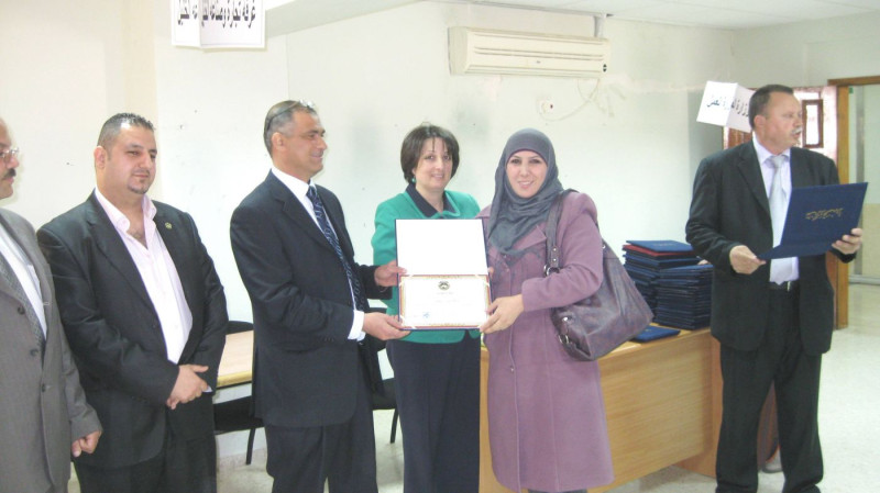 شركة التأمين الوطنية تختتم مشاركتها في يوم التوظيف في جامعة القدس المفتوحة في مدينة الخليل