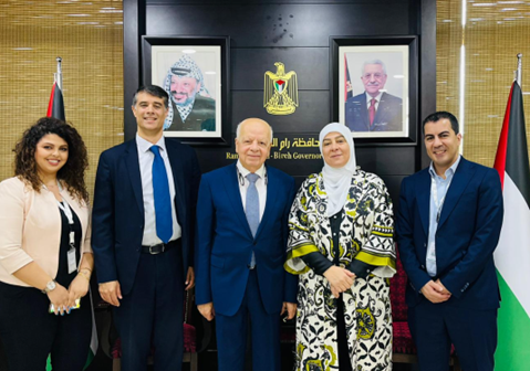 "Ghannam" and "National Insurance" deliver electric wheelchairs to several people with disabilities from all governorates